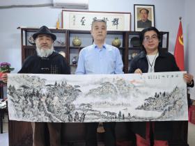 枣庄市奚仲文化研究中心喜迎书画名家 共促文化艺术交融