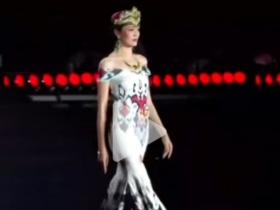 新疆姑娘艾柯莱·艾山江斩获第十五届中国小姐选拔赛冠军