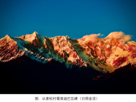 十二分钟的金色盛宴 南迦巴瓦峰日照金顶