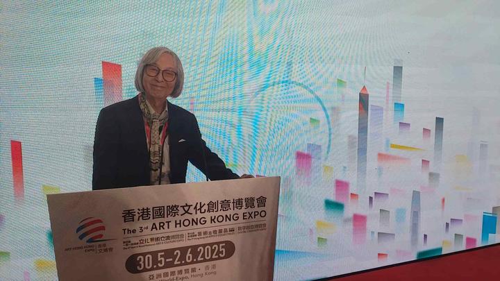 共工新闻社于香港文博会现场专访著名制片人黑川庆二郎先生-图片1