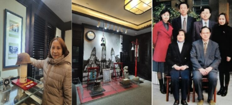 抗战英烈及抗战名将后人参观南京薛岳公馆-图片7