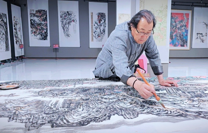 丹青“榴”韵——访著名画家石榴大使周长胜-图片5