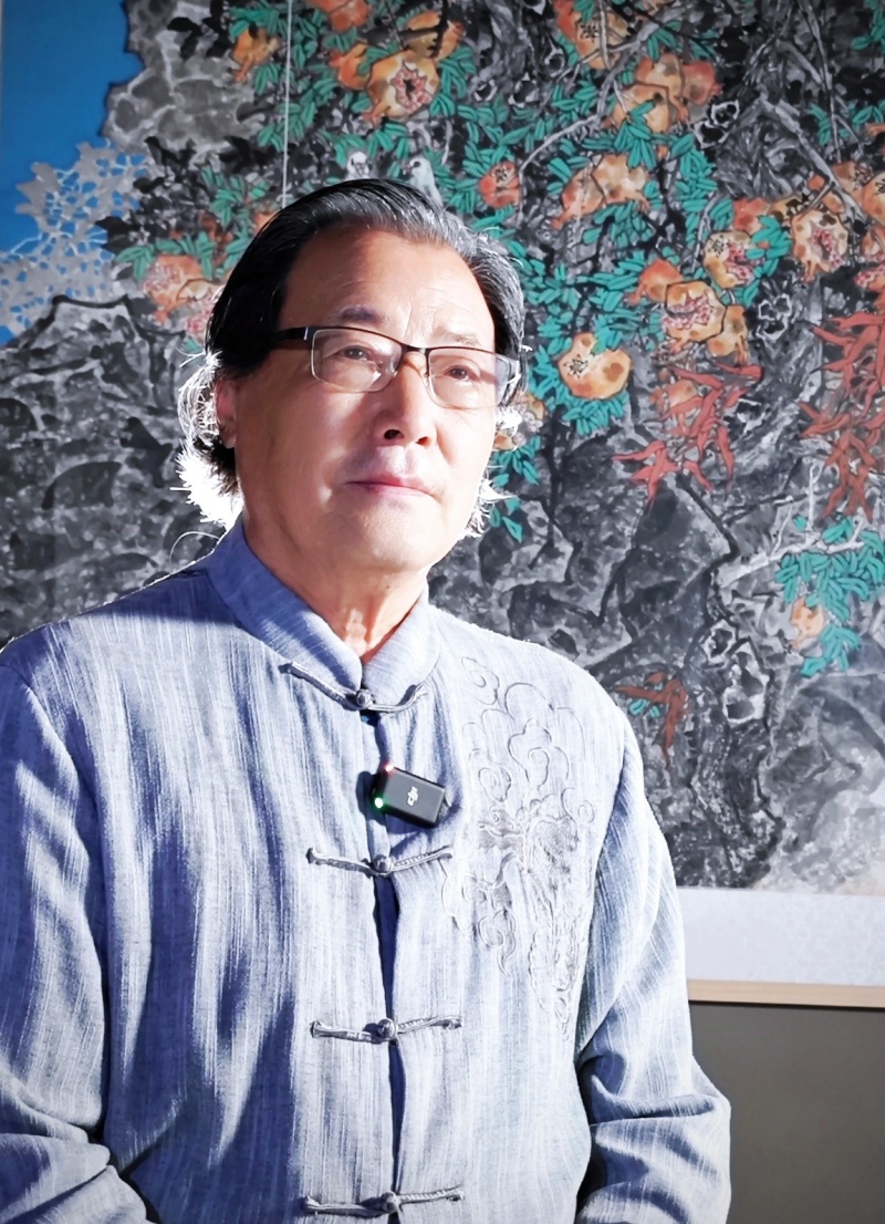 丹青“榴”韵——访著名画家石榴大使周长胜-图片9
