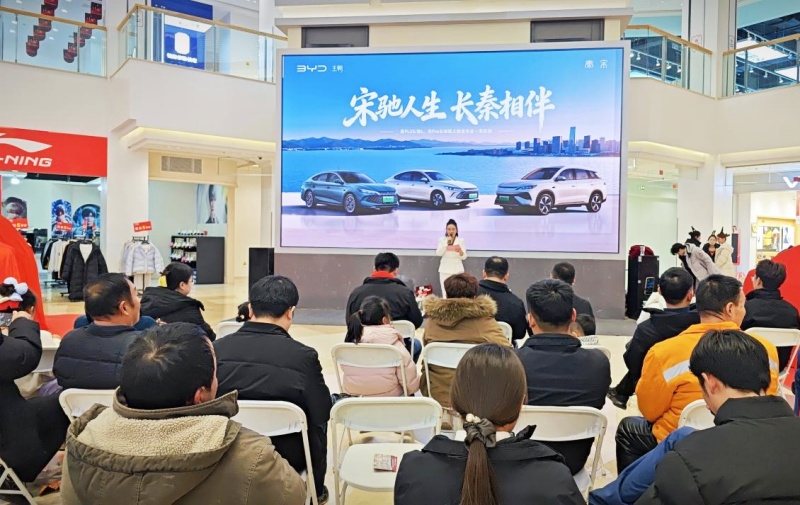 枣庄奚仲比亚迪集团举办枣庄站“2026款双秦、宋Pro DM – i”上市发布会比亚迪开启新年新征程-图片2