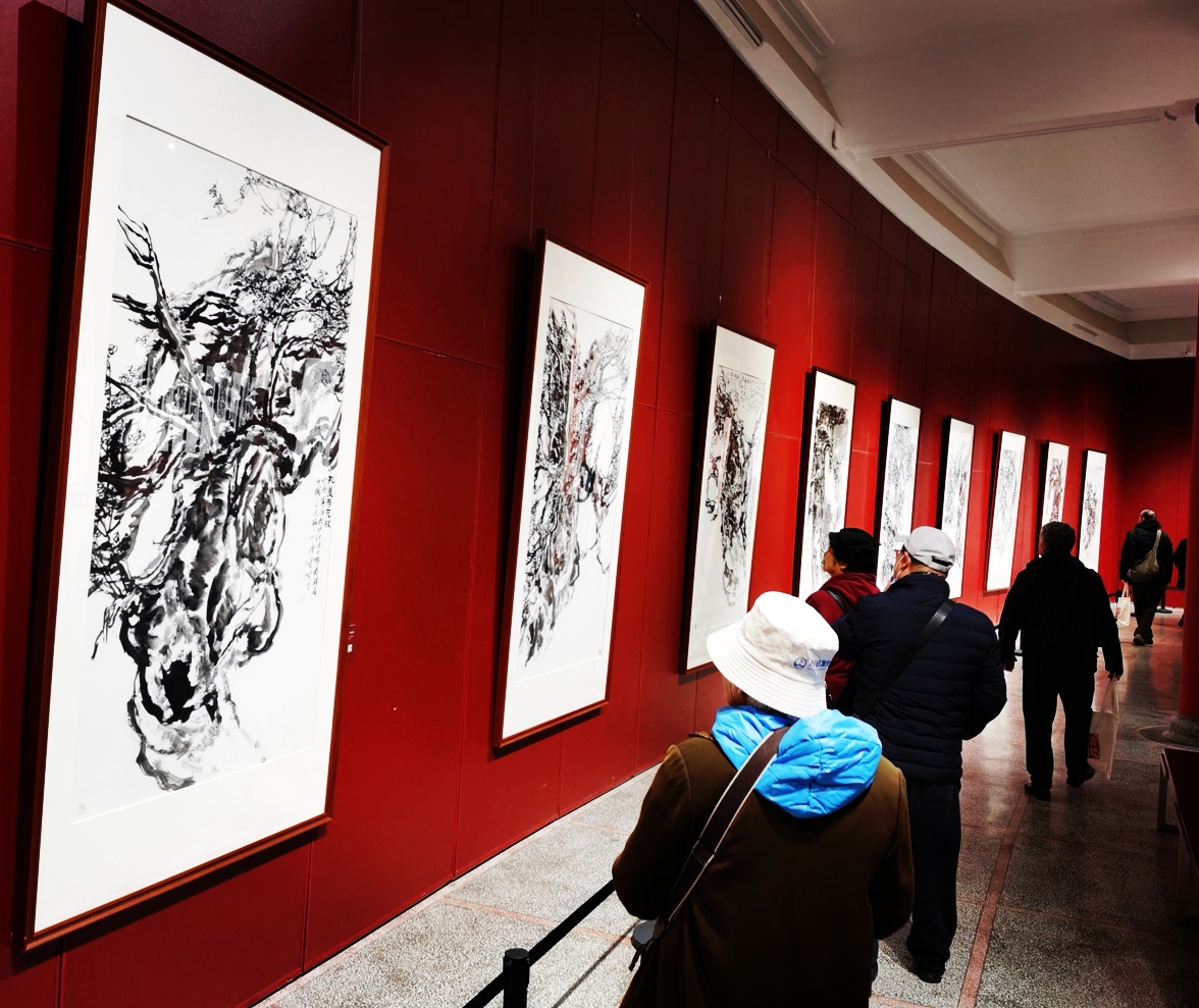 唐建云南古梅写生创作展在云南美术馆开幕-图片3