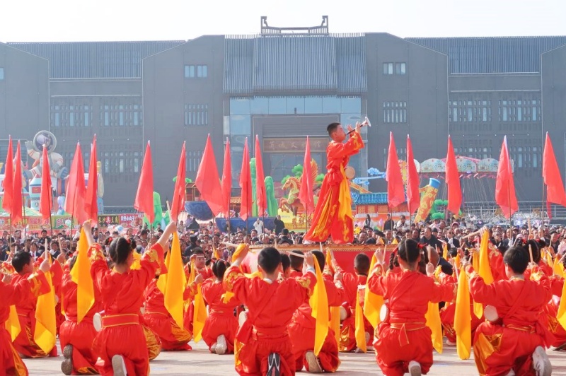 【新春走基层】马跃山河 福满古魏‖ 山西芮城县2026年元宵节社火表演精彩纷呈-图片1