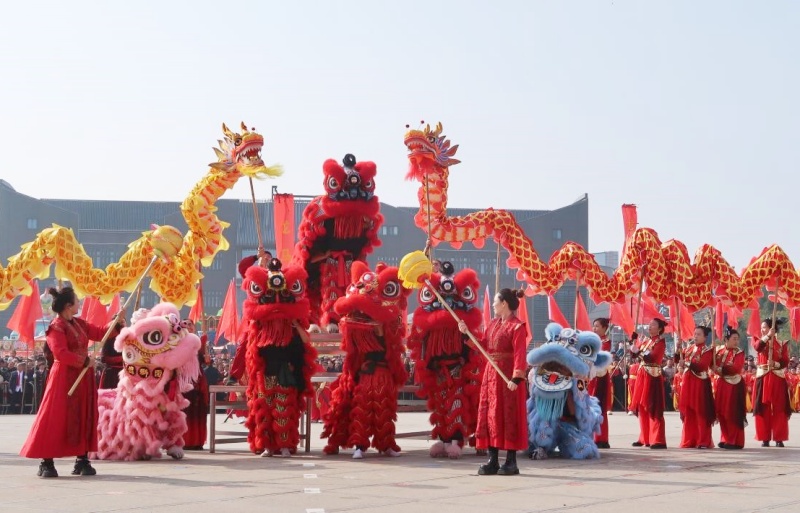 【新春走基层】马跃山河 福满古魏‖ 山西芮城县2026年元宵节社火表演精彩纷呈-图片3