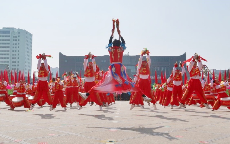 【新春走基层】马跃山河 福满古魏‖ 山西芮城县2026年元宵节社火表演精彩纷呈-图片4