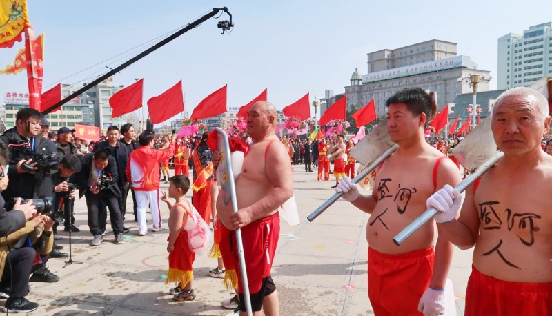 【新春走基层】马跃山河 福满古魏‖ 山西芮城县2026年元宵节社火表演精彩纷呈-图片5