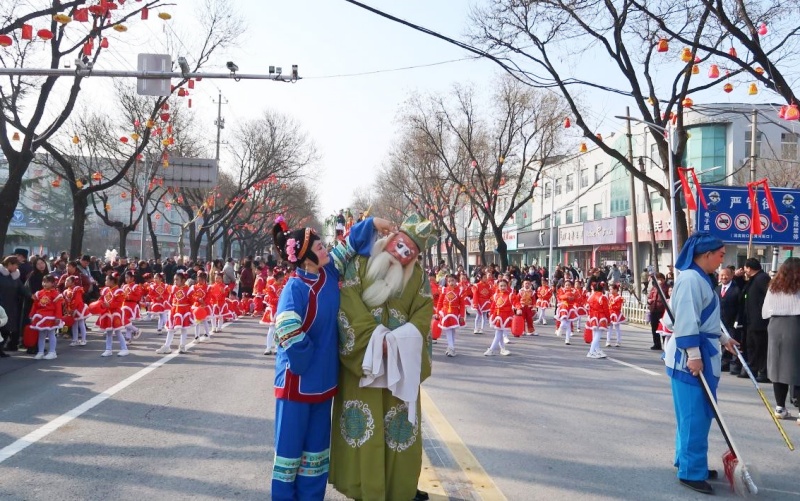 【新春走基层】马跃山河 福满古魏‖ 山西芮城县2026年元宵节社火表演精彩纷呈-图片6