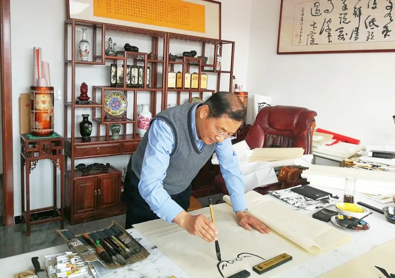 武圣之相，君子之风：郭思然笔下的关公禅韵！-图片1