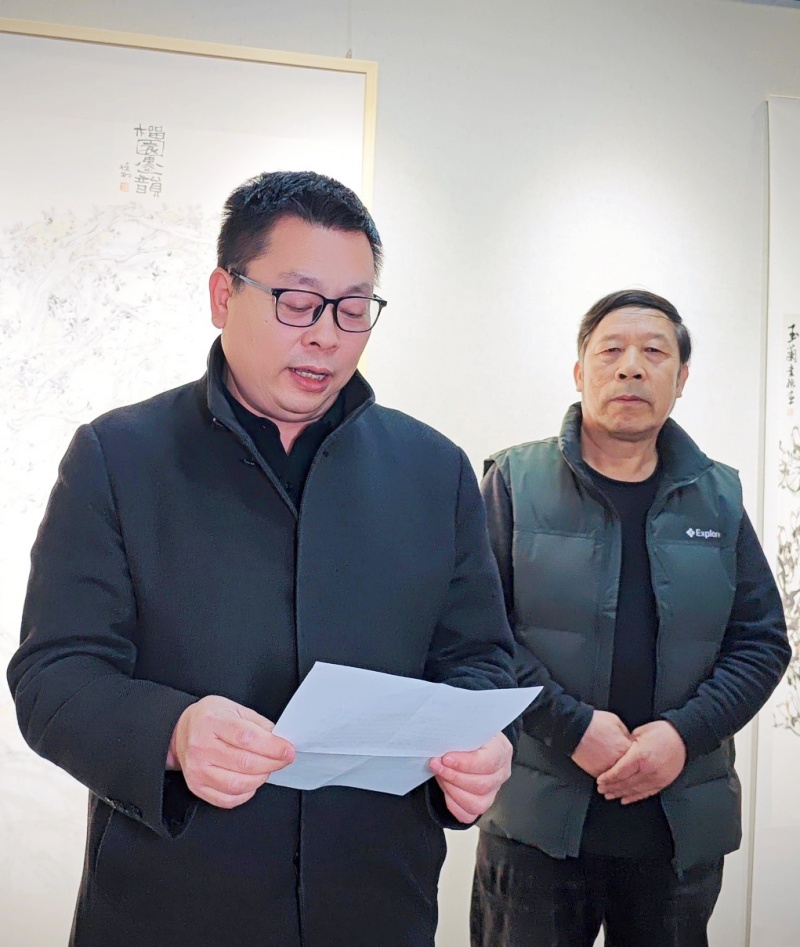 榴域芳华——薛城区第二届女画家作品展盛大开幕-图片4