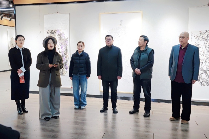 榴域芳华——薛城区第二届女画家作品展盛大开幕-图片5
