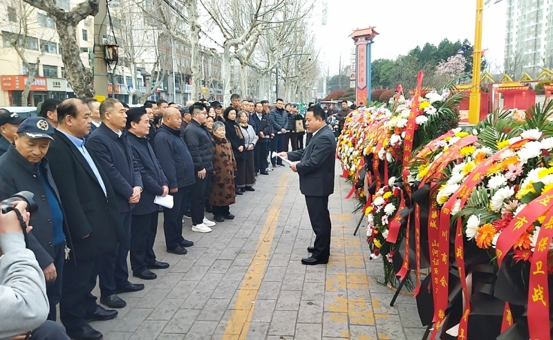 滕县保卫战88周年纪念活动举行  川军后人与社会各界共祭英烈-图片6