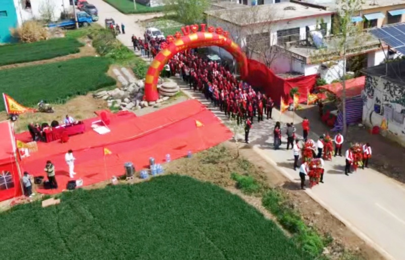 慎终追远承祖德 同心聚力续家风 ——2026山东峄县大河涯赵氏清明祭祖大典圆满举行-图片4