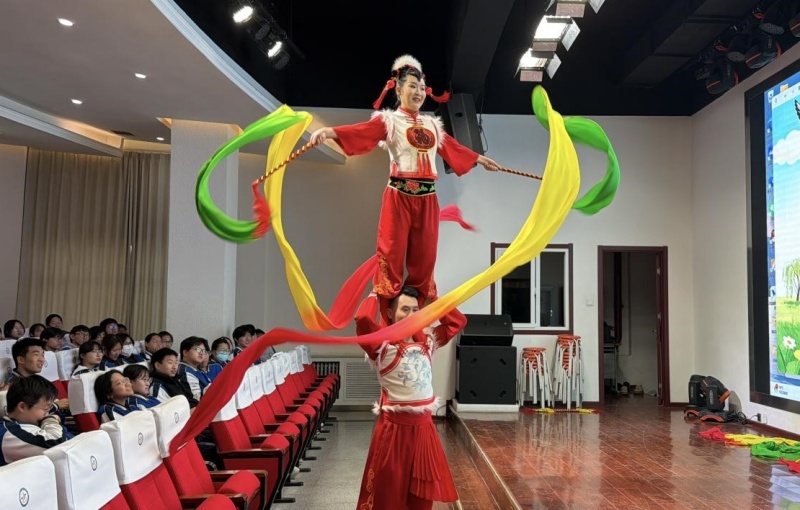 康保遗鸥生态科普及非遗文化研学宣传周走进北京校园-图片1