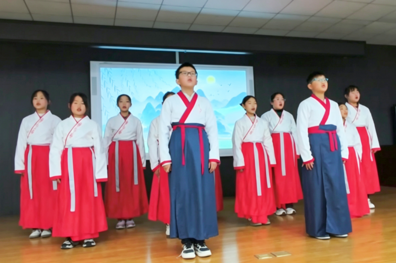 深耕经典吟诵八载   让中华诗教香满乡村校园-图片3