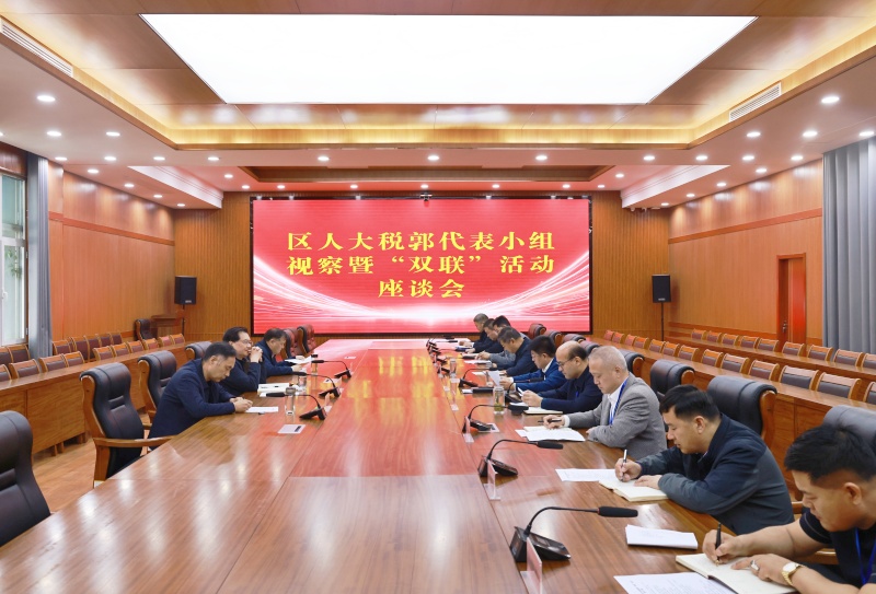 山东省枣庄市市中区人大税郭镇代表小组开展 视察暨“双联”活动-图片2