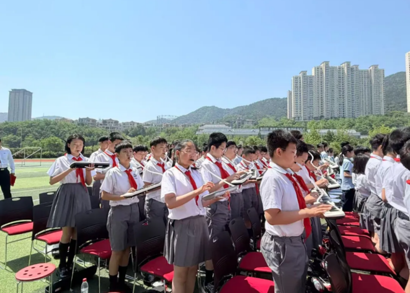 青春为中国式现代化挺膺担当|明星小学学子亮相中山区示范性入团仪式 少年风采惊艳全场-图片7