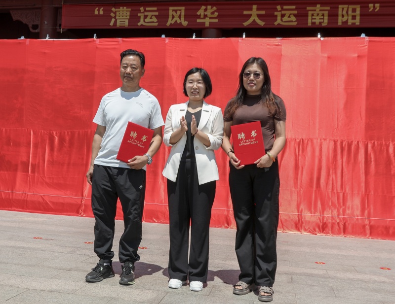 漕运风华映千年 丹青绘就运河韵！“漕运风华 大运南阳”国画长卷惊艳亮相南阳古镇-图片5